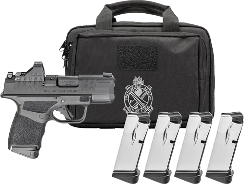 Springfield Gear Pac Hellcat Micro-Compact OSP Handgun .380 Auto 11(1)&13(3)rd Magazine 3" Barrel Green Dot & Bag