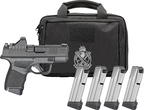 Springfield Gear Pac Hellcat Micro-Compact OSP Handgun 9MM Luger 10RD Magazines(4) 3" Barrel Green Dot & Bag CA Compliant