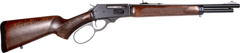 Rossi R95 Trapper Lever Action Rifle 45 Colt 8RD Capacity 16.5" Barrel Black Receiver/Walnut Stock
