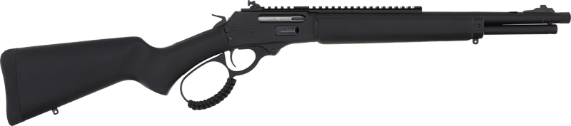 Rossi R95 Trapper Triple Black Lever Action Rifle 444 Marlin 5RD Capacity 16.5" Threaded Barrel Black Wood Stock