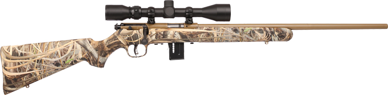 Savage 93R17 XP 17HMR 21" Barrel Coyote/EVO Brush Camo with 3-9x40 Scope - Savage - Best Price $498.47