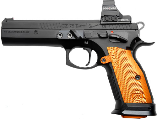 CZ Custom TS Orange 9mm 5.2 in. – Reliable Pistol