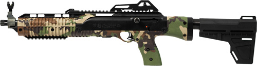 Hi-Point 995P 9mm Pistol with Brace (M81 Woodland Camo)