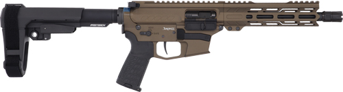 CMMG Banshee Mkgs Fixed Ejector Handgun 9MM Luger 33RD Magazine 8" Barrel Ripbrace Midnight Bronze