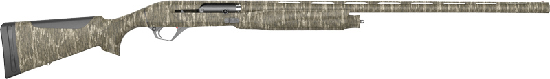 Retay USA ACEMBL28 Ace Full Size 12 Gauge Semi-Auto 3.50" 3+1 28" Bottomland Vent Rib Barrel, Bottomland Drilled Back Steel Receiver, Adj Shim Bottomland Synthetic Stock, Ambidextrous