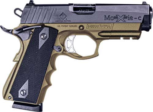 ATI HGA FXH-45 HYBRID 45ACP 4.25″ FS 8RD BLACK/FDE MOXIE