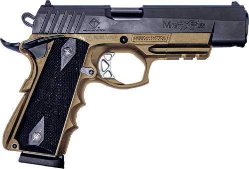 ATI HGA FXH-45 HYBRID 45ACP 5″ FS 8RD BLK/FDE MOXIE