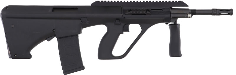 STEYR AUG A3 M2 5.56X45 16" 30RD BLACK W/EXT RAIL