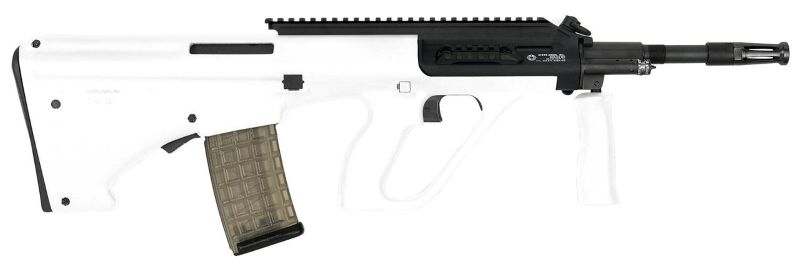 Steyr AUG A3 M1 5.56 Semi-Auto Bullpup Rifle, 16" Barrel, 30rd, White Synthetic Stock, Extended Optics Rail