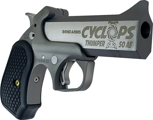 Bond Arms Cyclops Handgun .50 AE Single Shot 4.25" Barrel Black