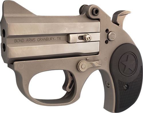 Bond Arms Stinger RS Handgun 22LR 2/Rd 3" Barrel Silver with Black Grips