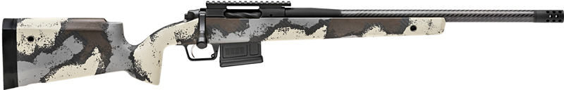 Springfield 2020 Waypoint Rifle 6.5MM Creedmoor 5RD Magazine 22" Carbon Fiber Barrel Ridgeline Camo Stock