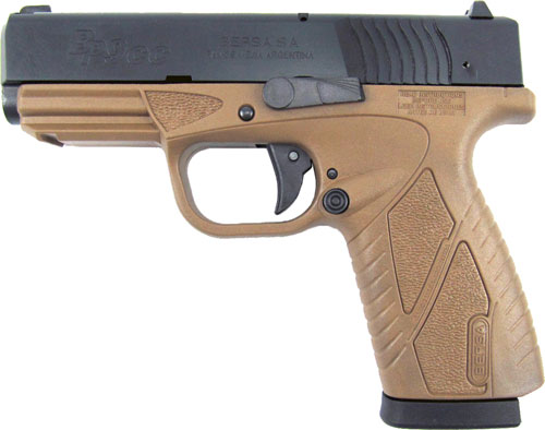 Bersa BP9DECC 9mm Matte FDE 3.3" Barrel 8-Round Semi-Auto Pistol - Bersa - Best Price $240.00