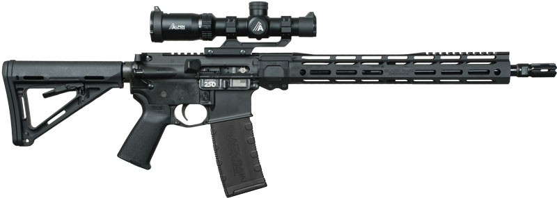 BLACK RAIN SPEC15 5.56 16" ALPEN KODIAK 1-4X24 ARMOR