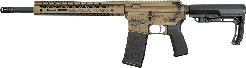 Black RAIN SPEC+ Fusion Rifle - 5.56 16" Bronze Bworn 30RD