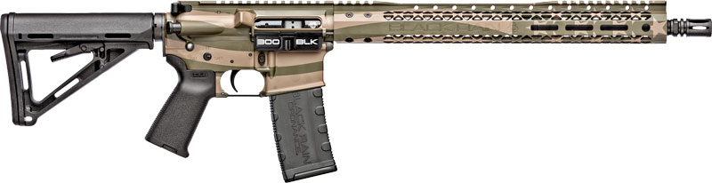 Black Rain Ordnance BRO-PAT-300BLK-FDE-OD 16" .300BLK Rifle FDE/OD Flag
