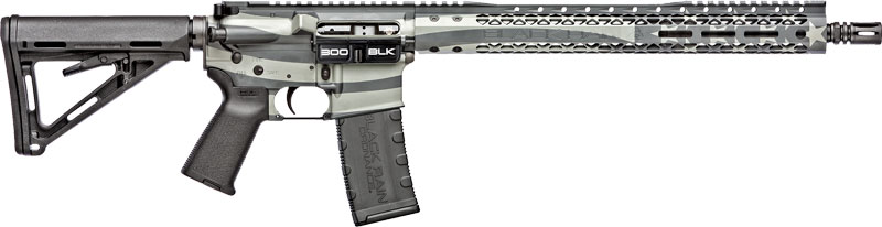 Black Rain Ordnance BRO-PAT-300BLK 16" .300BLK Rifle Obsidian Flag Finish