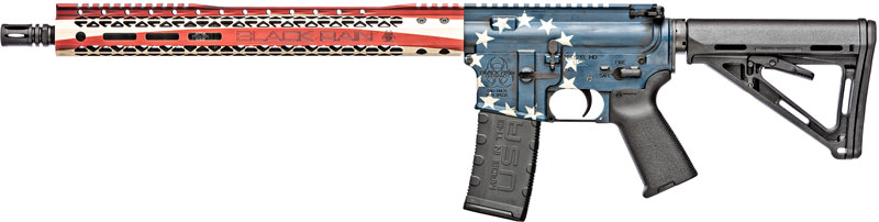 Black RAIN SPEC+ Patriot Rifle - 5.56 16" Betsy ROSS 30RD