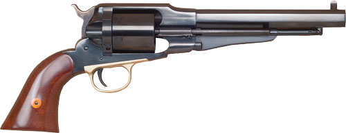 Cimarron 1858 NEW Model ARMY - 38SP FS 7.5" CC/Blued Walnut