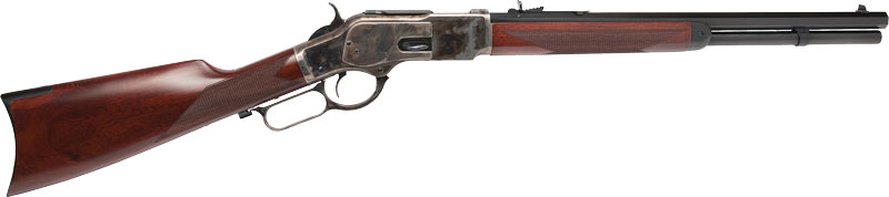 CIMARRON 1873 SADDLE RIFLE - 45LC 18in. CC/BLUED WALNUT-img-1