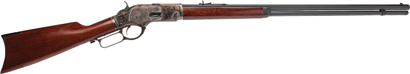 Cimarron CA284 1873 Long Range 45LC 30" Octagon CC/Blued Walnut