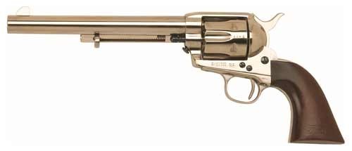 Cimarron CA514N00M00 Cavalry Scout .45LC 7.5" Nickel/Walnut Revolver