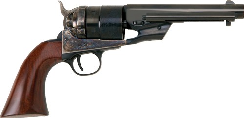 Cimarron CA9062 1860 Richards-Mason .45LC 5.5" Revolver Walnut Grip