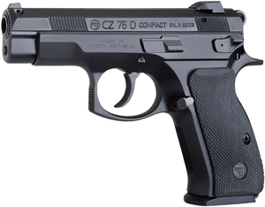 CZ 75 D PCR Compact 9mm 3.75 in Decocker Pistol