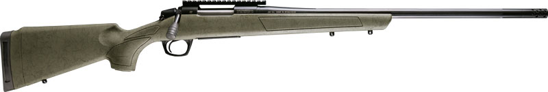 CVA Cascade XT Rifle 35 Whelen 3RD Capacity 24" Threaded Cerakote Black Barrel OD Green/Black Web Stock Pic Rail