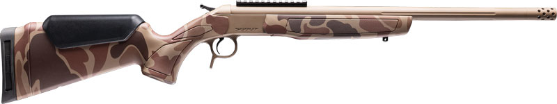 CVA Scout TD 35WHELEN 22" - FDE/CAMO Synthetic