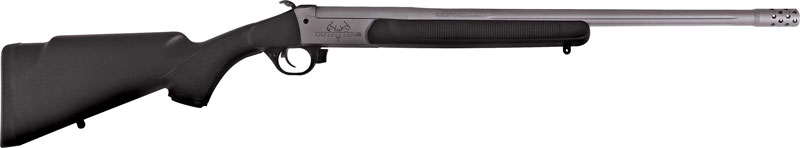 Traditions Outfitter G3 Rifle 450 Bushmaster Single Shot 22" Threaded Barrel Black