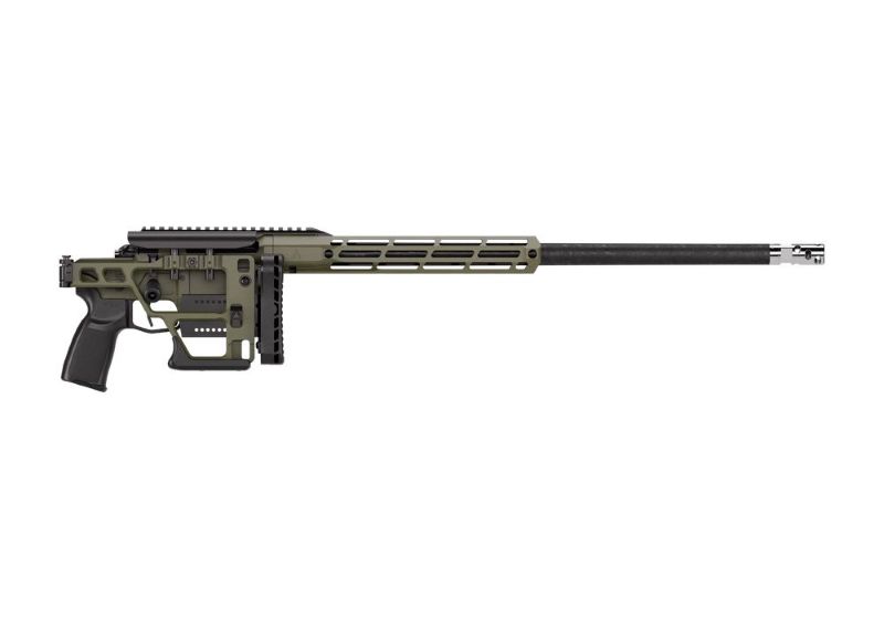 SIG Sauer Cross Sawtooth Rifle 6.5 PRC 4RD Magazine 22" Threaded Proof Carbon Fiber Barrel Moss Green Folding Precision Stock
