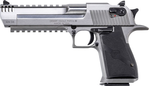 Magnum Research .429 Desert Eagle Mark XIX Handgun .429 DE 7RD Magazine Stainless Steel Wth Black