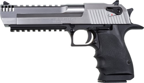 Magnum Research Desert Eagle Mark XIX Handgun .44 MAG 8RD Magazines (2) 6" Barrel Black with Silver Slide