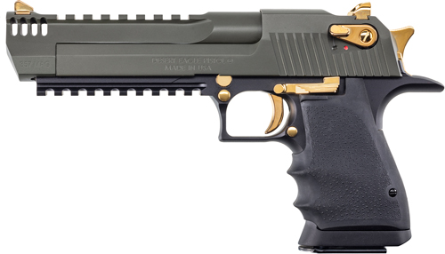 Desert Eagle L6 Series 50 AE - 6" Black Green Cerakote