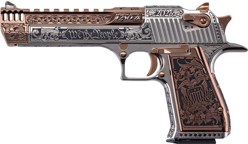 Desert Eagle MARK XIX 50AE 6" - Nickel Bronze 250TH ANN Model