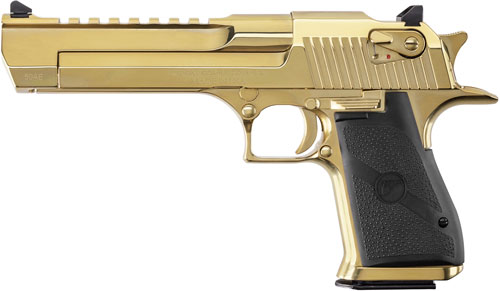 Magnum Research Desert Eagle Mark XIX .50 AE Gold Zirconium Nitride