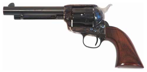 Cimarron Evil Roy Comp .45LC Revolver 5.5" Barrel Case Hardened Blue Walnut