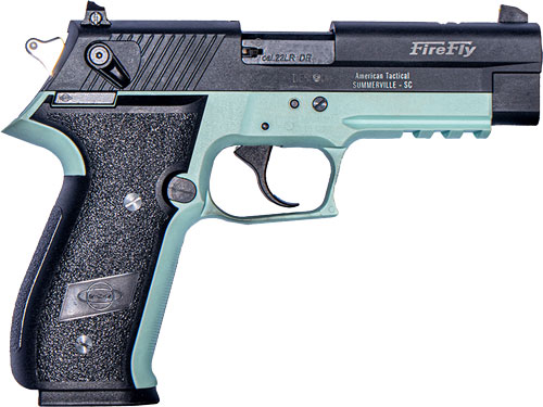 ATI GSG FireFly .22 LR Pistol Mint Green 4" Barrel 10rd GERG2210FFM - German Sport - Best Price $199.00