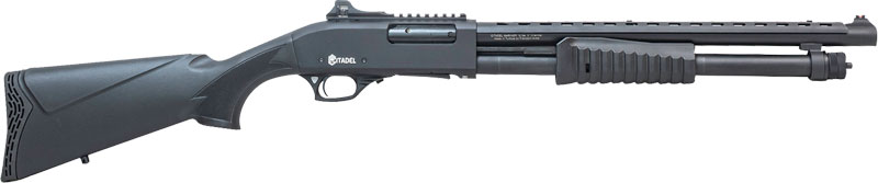 Citadel Mariner 12GA Pump-Action Shotgun with Adjustable Sight and Picatinny Rail