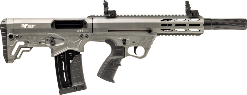 Gforce ARMS GFY1 AR-12 12GA 3" - 18.5" 5RD TAC GREY