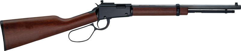 Henry H1 Large Loop Tracker Carbine Rifle .22 WMR 10RD Capacity 16.5" Barrel Walnut Stock