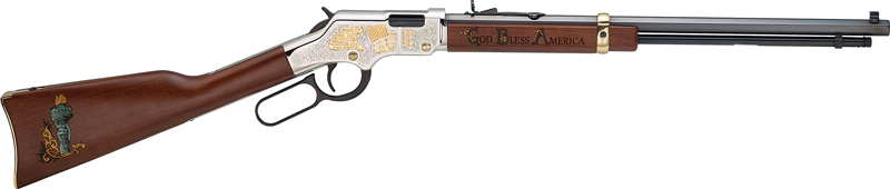 Henry Golden Boy God Bless America Lever Action Rifle (H004GBA)