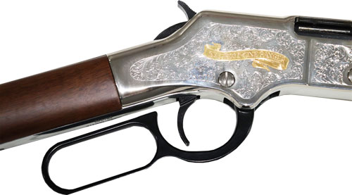 Henry Texas Rangers Bicentennial Tribute Edition Rifle .22 LR 16RD Magazine 20" Barrel Walnut
