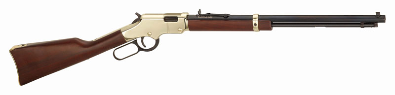 Henry Golden Boy Lever Action Rifle .17 HMR 11 Capacity 20" Barrel Walnut Stock