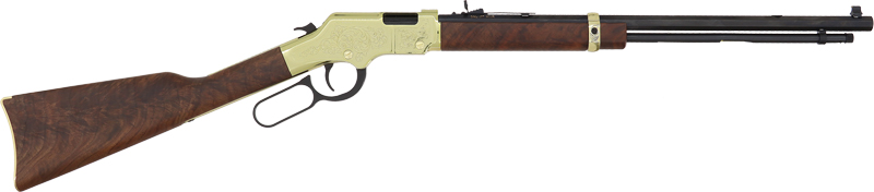 Henry Golden Boy Deluxe Engraved 4th Edition 17 HMR Lever Action Rifle