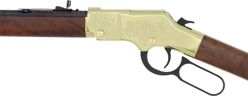 Henry Goldenboy Deluxe 4TH ED. - Engraved 17HMR