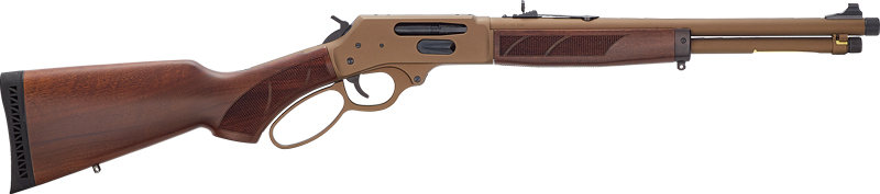 Henry H9 Explorer Carbine Rifle 360 Buckhammer 5RD Capacity 16.5" 5/8X24 Threaded Barrel Walnut Stock