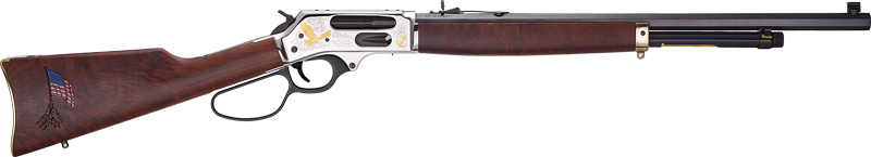 HENRY H10 SPIRIT OF THE CORPS - 45-70 GOVT 22in. OCTAGON WALNUT-img-1