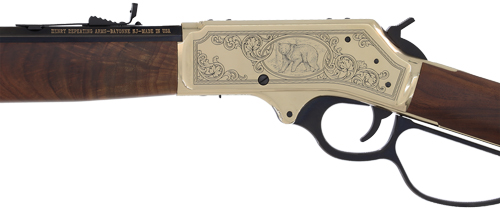 HENRY H10 BRASS SIDE GATE - 45-70 20in. WNUT WILDLIFE-img-3